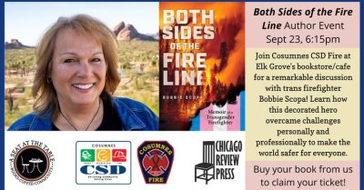 Firefighter Bobbie Scopa Author Event